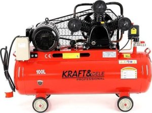 Kompresor samochodowy Kraft&Dele Kompresor olejowy 100L  3 Tłoki KD1477 + Seperator 1