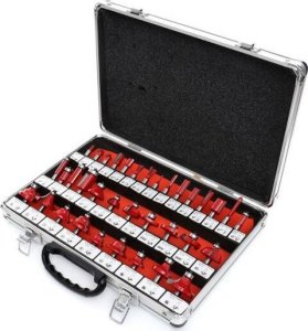 Frezarka Kraft&Dele Frezy do drewna łożyskowane 35 el. KD10280 4