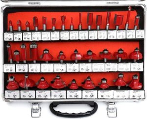 Frezarka Kraft&Dele Frezy do drewna łożyskowane 35 el. KD10280 8