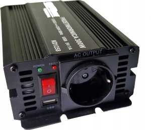 Kraft&Dele Przetwornica 12V na 230V 300W / 600W  skorygowana sinusoida KD1258 2