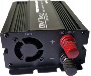 Kraft&Dele Przetwornica 12V na 230V 300W / 600W  skorygowana sinusoida KD1258 3