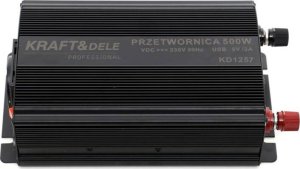 Kraft&Dele Przetwornica napięcia  12V na 230V 300 / 600W KD1257 2