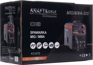 Kraft&Dele Spawarka MIG/ MMA 200A KD1872 1