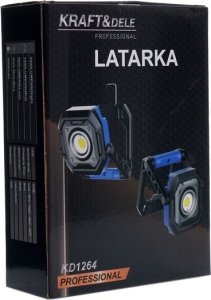 Kraft&Dele LATARKA WARSZTATOWA 2000 Lm USB-C  KD1264 1