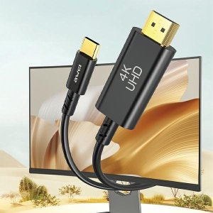 Kabel USB Awei kabel CL-212T USB-C na HDMI 4K 30Hz czarny/black 2