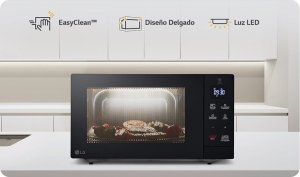 Kuchenka mikrofalowa LG Mikrofalówka z Grillem LG MH7032JAS 30L Czarny 1000 W 30 L 3