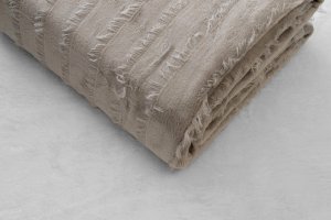 LOZKOHOLICY.PL Sp.z o.o. Sp. K. Koc 200 x 220 Mikrofibra Tłoczona Yolanda 03 3