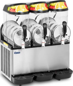 Royal Catering Granitor maszyna do napojów slush sorbetów potrójna LED 3 x 12 l 960 W Granitor maszyna do napojów slush sorbetów potrójna LED 3 x 12 l 960 W 1