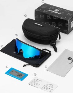 RockBros Okulary rowerowe SP297 – Polaryzacyjne i ochronne UV400 6