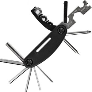 RockBros 16w1 Narzędzie wielofunkcyjne MultiTool do naprawy rowerów - czarne 16w1 Narzędzie wielofunkcyjne MultiTool do naprawy rowerów - czarne 1