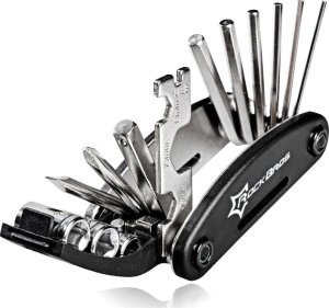 RockBros 16w1 Narzędzie wielofunkcyjne MultiTool do naprawy rowerów - czarne 16w1 Narzędzie wielofunkcyjne MultiTool do naprawy rowerów - czarne 4