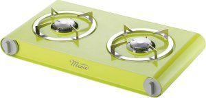 Meva Kuchenka kempingowa gazowa BENDER LUX + bukowa deska do krojenia LPG 3kW - ZIELONA Kuchenka kempingowa gazowa BENDER LUX + bukowa deska do krojenia LPG 3kW - ZIELONA 2