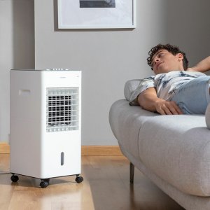 Klimator InnovaGoods Wielofunkcyjny Przenośny Klimatyzator z Funkcją Odparowywania Skroplin Airvecove InnovaGoods 5 L 65 W 1