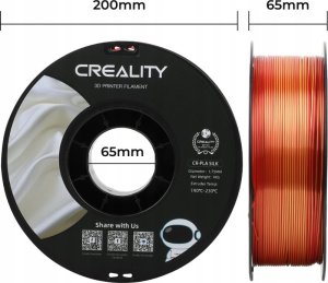Creality Filament CR-Silk PLA Creality (Złoto-czerwony) 2