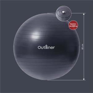 Sourcing ANTIBURST GYM BALL PVC LS3222-85CM 2