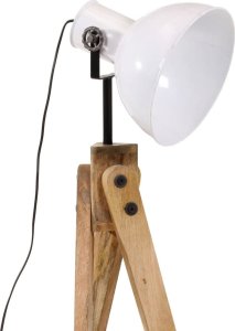 Lampa podłogowa vidaXL Lampa stojąca, 25 W, biała, 45x45x120 cm, E27 7