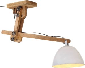 Lampa sufitowa vidaXL Lampa sufitowa 25 W, biała, 105x30x65-108 cm, E27 1