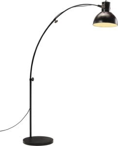 Lampa podłogowa vidaXL Lampa stojąca, 25 W, czarna, 150 cm, E27 1