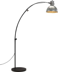 Lampa podłogowa vidaXL Lampa stojąca, 25 W, srebro vintage, 150 cm, E27 1