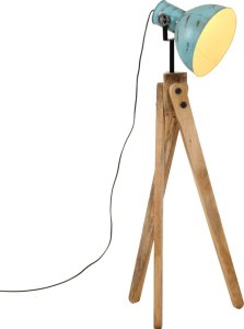 Lampa podłogowa vidaXL Lampa stojąca, 25 W, postarzany niebieski, 45x45x120 cm, E27 1