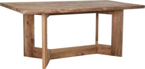 DKD Home Decor Stoły do Jadalni DKD Home Decor Naturalny Drewno Drewno z Recyklingu 180 x 90 x 76 cm 1