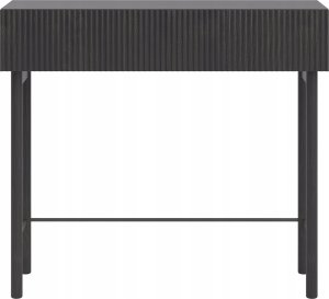 Selsey Konsola Nolie z szufladą i nóżkami 90 cm Jesion Portland Czarny 7