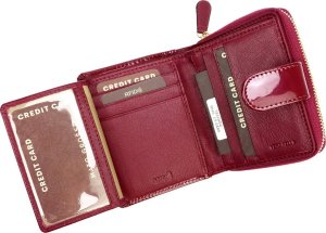 Mato Grosso Skórzany damski portfel Mato Grosso 0820-57 RFID NoSize 6