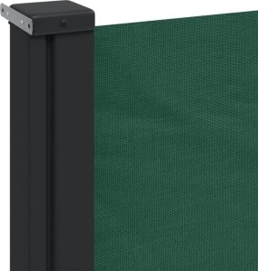 vidaXL vidaXL Zwijana markiza boczna, ciemnozielona, 100x500 cm 7