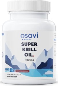 Osavi Osavi - Super Krill Oil, Olej z Kryla, 1180mg, 60 kapsułek miękkich 1