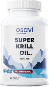 Osavi Osavi - Super Krill Oil, Olej z Kryla, 1180mg, 120 kapsułek miękkich 1