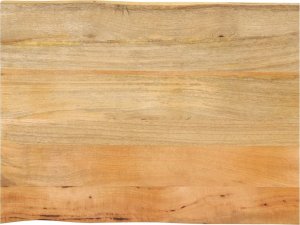 vidaXL vidaXL Blat stołu, 90x60x2,5 cm, naturalna krawędź, lite drewno mango 1