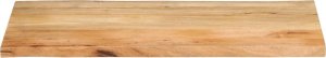 vidaXL Blat stołu, 110x60x2,5 cm, lite drewno mango 3