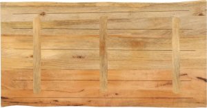 vidaXL Blat stołu, 110x60x2,5 cm, lite drewno mango 5