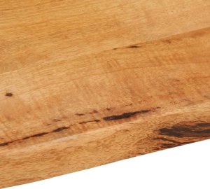 vidaXL Blat stołu, 110x60x2,5 cm, lite drewno mango 7