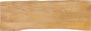 vidaXL vidaXL Blat stołu, 110x40x3,8 cm, naturalna krawędź, lite drewno mango 1