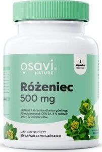 Osavi Osavi - Różeniec, Rhodiola Rosea, 500mg, 30 vkaps 1