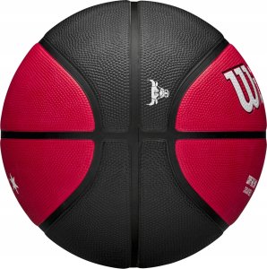 Wilson Wilson NBA Team City Edition Chicago Bulls Out Ball WZ4024205XB Czerwone 7 5