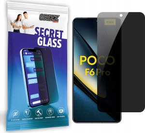 GrizzGlass Szkło prywatyzujące GrizzGlass SecretGlass do Xiaomi POCO F6 Pro 1