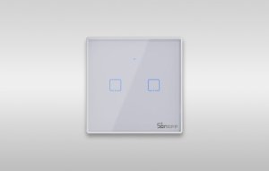 Sonoff Dotykowy włącznik światła WiFi + RF 433 Sonoff T2 EU TX (2-kanałowy) nowa wersja 2