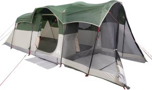 Namiot turystyczny vidaXL Namiot rodzinny, 8-os., tunelowy, zielony, wodoszczelny 4