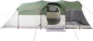 Namiot turystyczny vidaXL Namiot rodzinny, 8-os., tunelowy, zielony, wodoszczelny 6