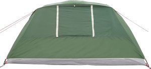 Namiot turystyczny vidaXL Namiot turystyczny, 4-os., zielony, wodoszczelny 9