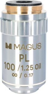 Mikroskop Magus Obiektyw MAGUS SF100 OIL 100/1,25 Plan Pol /0,17 1