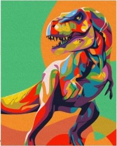 Norimpex Diamentowa Mozaika Dinozaur Tyranozaur W Kolorach 30x40 1