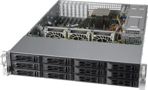 Obudowa serwerowa SuperMicro Supermicro Gehäuse SuperChassis 2U CSE-LA26AC12- R1K03LP1 1