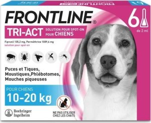 Frontline Pipeta dla Psa Frontline Tri-Act 10-20 Kg 1