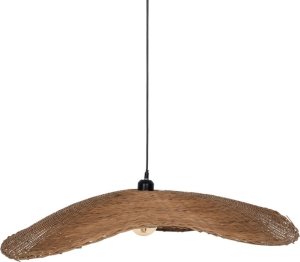 Lampa sufitowa Bigbuy Home Lampa Sufitowa Naturalny 220 V 82 x 82 x 15 cm 1