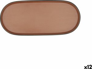 Bidasoa Tacka do przekąsek Bidasoa Gio Brązowy Plastikowy 28 x 12 cm (12 Sztuk) 1