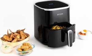 Frytkownica beztłuszczowa Dcook Frytkownica na gorące powietrze Dcook Gallery Czarny 1450 W 4,6 L 2