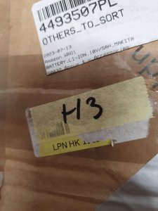 Rapid Bateria p4a 18 V 18